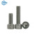 金固牢 KClj-17 3304不锈钢圆柱头内六角螺栓 DIN912滚花杯头 M20*50(5个）
