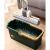 适用于长方形塑料水桶洗涮拖布桶拖地墩布桶可排水海绵拖把桶单卖 墨绿色升级款带沥水板+地板