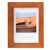 栖域美式实木复古4寸6寸7寸高档木质相框摆台挂墙样板房欧式横 竖 XY906实木橙+戈壁 4寸正方形