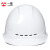 一盾免费印字 一盾国标加厚安全帽工地男建筑工程电力头盔定制logo印字 白色 四面透气ABS