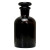 棕白色大小口瓶 广口瓶 酒精瓶 试剂瓶磨砂密封瓶玻璃瓶 棕大口125ml