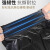 Hipi 平口式垃圾袋 酒店卫生间厨房用黑色塑料袋 60x80CM/3.5丝 100只/包 2件起购 GY1