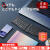 iClever【日本直邮 日本发货】无线键盘可折叠移动键盘蓝牙键盘轻量薄型支持Windows/Android/iOS/Mac IC-BK06黑色 无光