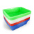 益美得 清洁蓝 塑料框镂空沥水篮塑料蓝 颜色随机44*34.5*12.5CM FW2373
