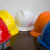 LZJV高强度ABS安全帽 建筑工程工地施工电工透气防砸玻璃钢头盔可印字 红色  豪华三筋款