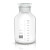 欧杜 广口瓶实验室试剂瓶高硼硅泡酒玻璃瓶5 1020斤装大容量带龙头 7500ml(透明)(15斤)