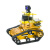 ROS机器人AI人工智能小车slam激光雷达导航路径规划树莓派Opencv 金色 12V 2200mAh 4B2G标配高清摄像头