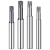 65度钨钢三螺纹铣刀 CNC三齿铣刀M1-M24 不锈钢钛 合金用 铝用M2.2*0.45