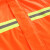 者也（ZYE）路政橘色雨衣环卫工人连体雨衣成人防水防汛桔色外卖长款雨衣骑行户外徒步可定制logo 长款 170码