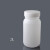 塑料瓶大容量大小口试剂瓶广口黑色棕色避光瓶HDPE白色样品 棕小口2L