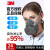 扬笙福3200防尘口罩防工业粉尘打磨装修挖煤矿专用透气面罩高效KN95 3200面具一整套