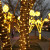 好运马（HAOYUNMA）灯树灯户外缠树亮化灯串 led彩灯绕树上的景观线灯装饰灯带 10米1 灯皮线暖色