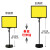 工孚 pop标价牌展示架价格促销牌广告仓库标识牌 A4常规款 一个价