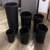 定制适用于不锈钢圆形脚踏垃圾桶内桶塑料筒酒店大堂港式户外垃圾 方形35*36*54(10个