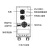 瑞物 UPS不间断电源 工频ups 15KVA/12KW 三进单出380V输入220V输出 续航30分钟套餐 主机+12V38AH*16+电池柜