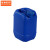 京洲实邦 塑料化工废液桶加厚耐酸碱酒桶 5L蓝色 （加厚款）