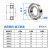 薄壁小轴承6900 6901 6902 6903 6904Z 6905ZZ深沟球滚珠电机配件 6900ZZ碳钢10*22*6mm