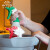 英科一次性手套PVC烘焙洗碗餐饮厨房实验室美容家务清洁透明薄膜防水劳保橡胶100只M#