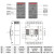 定制适用空气开关100A空开塑壳断路器4P3P三项三相四线电闸380V250A 25A 4p