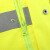 锐麻 300D牛津布防汛抢险分体雨衣 交通执勤反光雨衣雨裤套装 荧光绿 4XL 