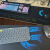 罗技超大鼠标垫桌垫RNG男生锁边加厚电竞游戏电脑键盘书桌写字垫 盒装超大锁边罗技经典大G 900x400mm5mm