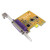 定制三泰 SUNIX PAR6408A  串口卡 工业级PCI-E并口卡定制