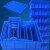 普力捷 加厚零件盒周转箱物料盒收纳盒配件箱长方形塑料盒五金盒工具盒 工业品 10号蓝(145*95*54)100个
