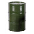 工都 大铁桶圆形烤漆桶200L军绿色闭口铁皮桶工业化工桶柴油桶水桶