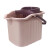 中典 FH-2001 加厚款带轮拖把桶 挤水拧干墩布桶清洁桶 粉色