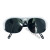 恒百思电焊面罩眼镜焊工眼镜面具轻便护脸透气防强光防打眼防烧脸电气焊 1灰镜(不含面罩和绑带)