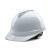 尚琛安全帽男工地领导ABS国标定制logo印字工程电工白色头盔夏季 YDTQ白色透气旋钮帽衬