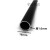 第鑫铝合金圆管铝管型材铝合金圆管子空心管厚壁铝管定制外径16mm黑 圆管8*1厚(银色)1米