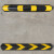 反光橡胶警示条 橡胶护角汽车防撞条 防撞角 车库护墙角PVC角条加 100cm长10mm厚圆弧