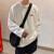 奇骏狗（QIJUNGOU）纯色长袖恤男士夏秋季潮牌男装打底衫卫上衣服 KPWP-S162黑色 M