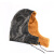 SB 赛邦 冬季防寒保暖安全帽衬 仿羊毛加长带魔术贴帽衬 圆顶/个