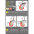 2寸304全不锈钢万向轮手推车轮子1.5寸尼龙轮轱辘耐高温脚轮憬芊 1.5寸平刹耐高温