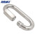 海斯迪克 HKCL-234 304不锈钢快速接环 钢丝绳配件 保险扣连接环 M3.5(承重79kg)