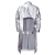 孟诺（Mn）1000度隔热反穿衣铝箔耐高温围裙防护服工业隔热 Mn-dg1000-2（进口面料大褂） 
