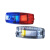 诺贝利奥 红蓝安全生产 LED肩夹爆闪肩灯警示灯信号灯充电款
