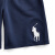 【P】男童 经典款Big Pony毛圈布短裤RL32825 410-海军蓝 L