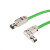 Profinet抗震动网线EtherCat网线兼容四芯网线成品工业网线 金属款4芯双直网线 3M