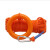 鸣固 水上漂浮救生绳10mm直径30米反光救生绳+1钩+1圈（塑料手环）