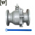 W百普 碳钢硬密封法兰球阀 Q41H-16C-DN50