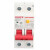 LIANCE联测LCDB9LE-80 1P+N 32A 过载短路保护器 低压漏电断路器（单位：只） 红白色 AC230V