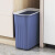北欧垃圾桶带盖家用卧室网红厨房卫生间床边分类大号夹缝拉垃圾桶 白色-大号一个
