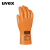 优唯斯/UVEX rubiflex系列 60235 NB35轻便NBR涂层安全手套耐磨耐用灵活敏感 橙色 8码 1付