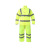 博迪嘉 反光雨衣套装 CN032荧光黄色 起订量1套 XL码 货期20天