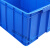ONEVAN塑料零件盒 五金工具盒平口物料元件盒 长方形周转箱蓝色 Y3周转箱 520*350*200mm 周转箱