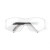 梅思安(MSA)安特-CAF防护眼镜10147394 透明防雾镜片 柔软镜架镜腿角度长度可调 1付装