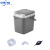 中环力安【灰色7升+配件】塑料茶渣过滤垃圾桶ZHLA-8265